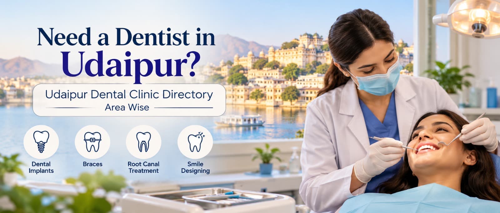 Need a Dentist in Udaipur? Udaipur Dental Clinic Directory Area Wise